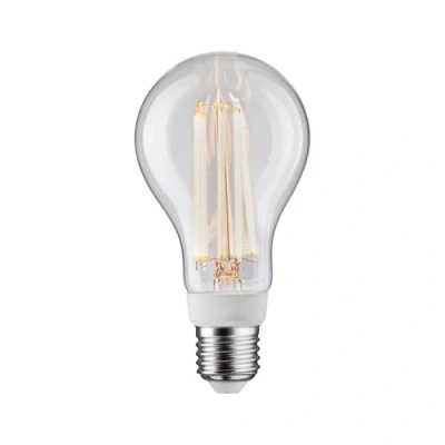 Abbildung von Paulmann 28817 Filament 230V LED Birne 2000lm 15 W dimmbar Warmweiß Klar Leuchtmittel Glas Beleuchtung 2700 K E27