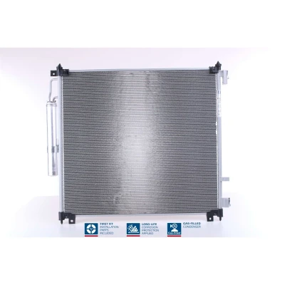 Abbildung von NISSENS 941164 Klimakondensator ohne Trockner Aluminium 631 R 134a LAND ROVER: Range Rover Sport
