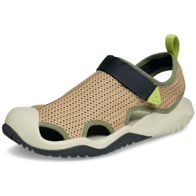 Abbildung von Crocs Damen SwiftwaterPrm1MeshDeckSandalM Sandalen, Sepia, 45/46 EU