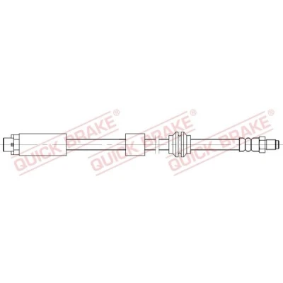 Abbildung von QUICK BRAKE 32.821 Bremsschläuche 495 M10x1 BMW: 5 Touring, Saloon
