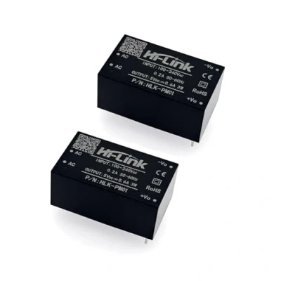Abbildung von JZK 2 x HLK PM01 AC DC 220V bis 5V Haushalt Netzteilmodul Power Supply Modul