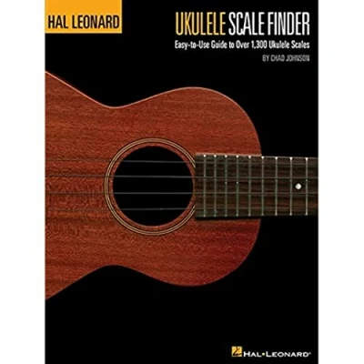 Abbildung von Ukulele Scale Finder Easy To Use Guide Over 1,300 Scales: Lehrmaterial für Ukulele: 9x12 Edition