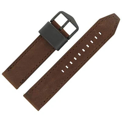 Abbildung von Fossil Uhrenarmband, 22 mm, Leder, Braun, FS 4656 LB FS4656