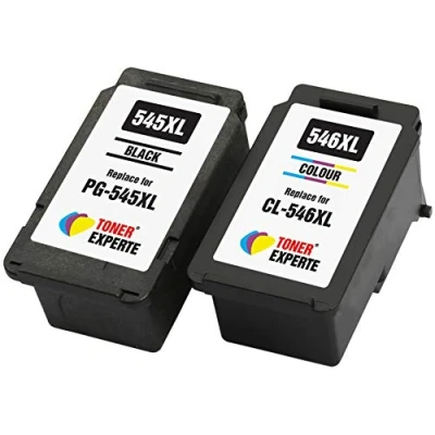 Abbildung von TONER EXPERTE PG545XL CL546XL Kompatibel Druckerpatronen für Canon 545XL 546XL 545 546 XL Patronen Pixma MG2455 MG2555S MG2920 MG3050 MG2450 IP2800 TS3100 TS3350 TS205 TS3150 1 Schwarz Farbe