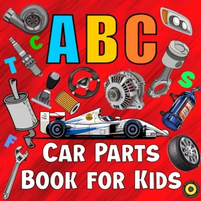 Abbildung von Car Parts ABC for Kids: Alphabet Picture Book Future Race Cars Drivers