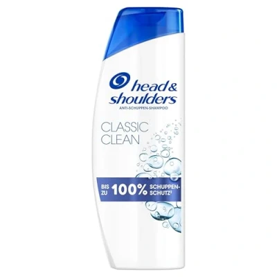 Abbildung von Head &amp; Shoulders Classic Clean Anti Schuppen Shampoo 500ml Zur Täglichen Anwendung. Bis Zu 100% Schuppenschutz, Klinisch Getestet. Für Jeden Haar Und Kopfhauttyp. Sauberes Frischegefühl
