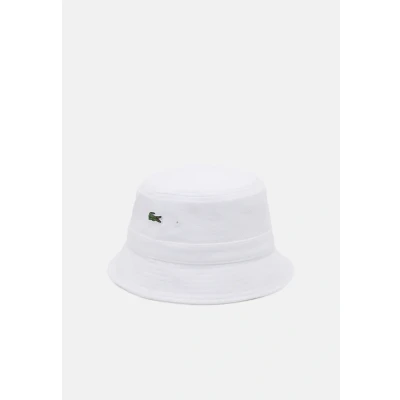 Abbildung von Lacoste Unisex Hut, Größe: Medium, Blanc