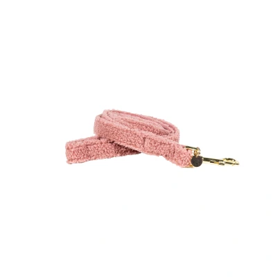 Abbildung von Kentucky Hundeleine Teddy Fleece Small Altrosa 120cm