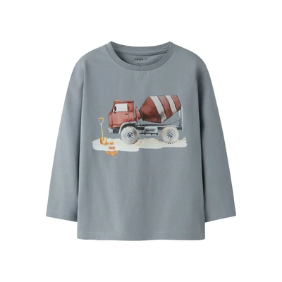 Abbildung von Name it MIT Regular FIT Langarmshirt für Kinder, Größe: 104, Tradewinds