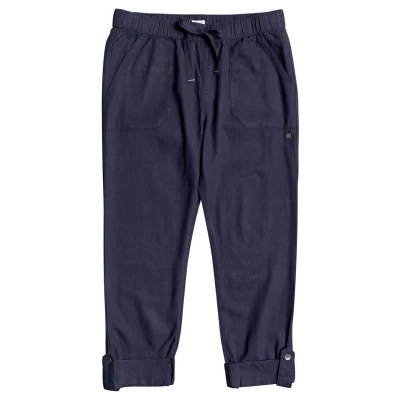 Abbildung von Roxy ON THE Seashore Stoffhose, Damen, Größe: XL, Mood indigo