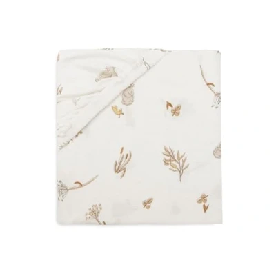 Abbildung von Jollein Spannbettlaken Jersey Für Wiegen Riverside 40/50x80/90cm 100% Baumwolle Spannbetttuch Oeko TEX Zertifiziert