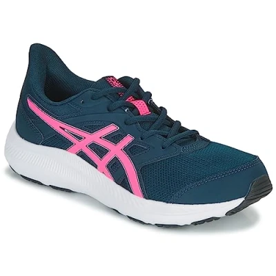 Abbildung von ASICS JOLT 4 GS Sneaker, French Blue/HOT PINK, 32.5 EU