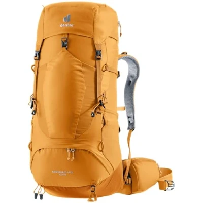 Abbildung von deuter Aircontact Lite 40 + 10 leichter Trekkingrucksack amber maple 40+10 L