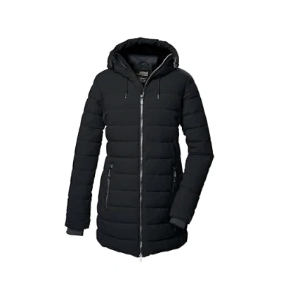 Abbildung von killtec Damen Steppparka/Parka mit Kapuze KOW 55 WMN QLTD PRK, schwarz, 40, 41809 000
