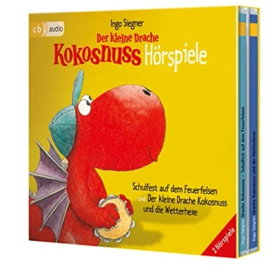 Abbildung von Der kleine Drache Kokosnuss Hörspiele: Schulfest auf dem Feuerfelsen und die Wetterhexe (Hörbuch Sonderausgaben, Band 1)
