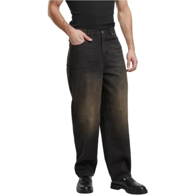 Abbildung von Urban Classics Jeans Relaxed Fit, Herren, Größe: 36, Black 2000 washed