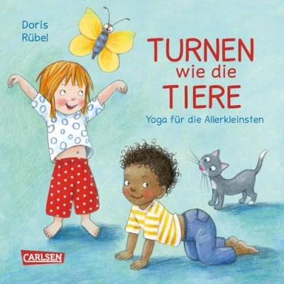 Abbildung von Turnen wie die Tiere Yoga für Kinder: Spielerische Yogaübungen Krippen und Kindergartenkinder