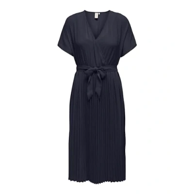 Abbildung von ONLY Plisseekleid Damen, Night Sky, M