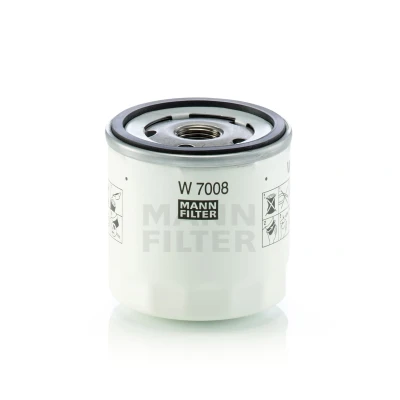 Abbildung von MANN FILTER W 7008 Ölfilter 3/4 16 UNF mit einem Rücklaufsperrventil Anschraubfilter FORD: Fusion Estate, Ecosport Mk2, Galaxy Mk2 MPV