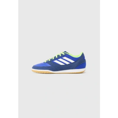 Abbildung von adidas Performance SALA Competition Unisex Fußballschuh Halle für Kinder, Größe: 38 2/3, Lucid blue/white/lucid lemon Schuhe
