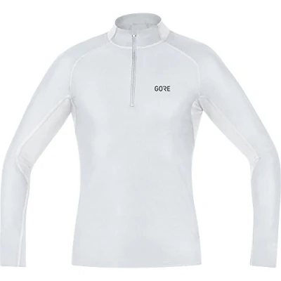 Abbildung von GOREWEAR M GORE® WINDSTOPPER® Base Layer Thermo Stehkragenshirt, Light Grey/White, L