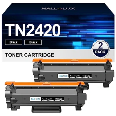 Abbildung von TN2420 TN2410 Tonerkartusche Kompatible für Toner Brother MFC L2710DW L2710DN HL L2350DW L2375DW DCP L2530DW L2310D L2370DN L2730DW TN 2420 2410 (2 Schwarz, 2er Pack)