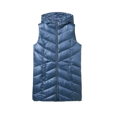 Abbildung von TOM Tailor Stepp MIT Kapuze Weste, Damen, Größe: XS, Nighttime blue