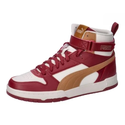 Abbildung von PUMA Unisex RBD Game Sneaker, Alpine Snow Caramel Latte Intense Red, 43 EU