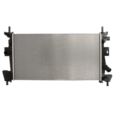 Abbildung von NRF 58487 Kühler, Motorkühlung Aluminium 671 370 16 Kühlrippen gelötet FORD: FOCUS 3 Turnier, C Max 2