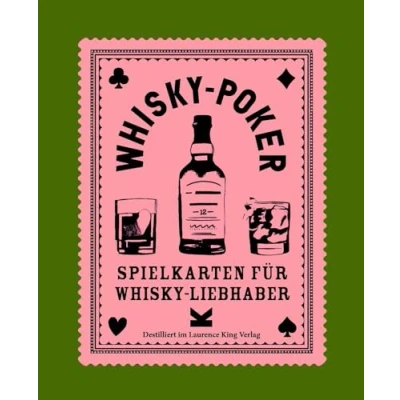 Abbildung von Laurence King Verlag Whisky Poker Kartenspiel, Pink