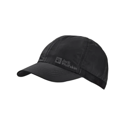 Abbildung von Jack Wolfskin Strap Cap Baseballkappe, Black, ONE Size