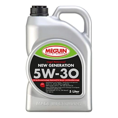 Abbildung von Meguin Megol New Generation SAE 5W 30 5 L Synthesetechnologie Motoröl Art. Nr.: 6513
