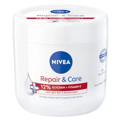 Abbildung von NIVEA Repair &amp; Care Multifunktion feuchtigkeitsspendende und regenerierende Creme 400 ml