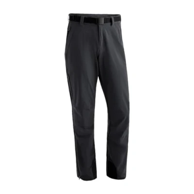 Abbildung von Maier Sports Naturno, Herren Wanderhose, Wasserabweisende Outdoorhose für Trekking und Hiking, PFC frei, mSTRETCH Tec 4 &amp; Dryprotec, Schwarz, 102 (W35/L34)