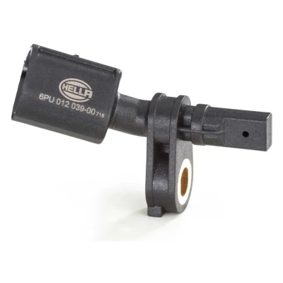 Abbildung von HELLA 6PU 012 039 001 ABS Sensor Vorderachse rechts ohne Kabel 2 12 SKODA: Fabia 2, Octavia 3 Combi, III Estate, VOLKSWAGEN: Polo V Hatchback
