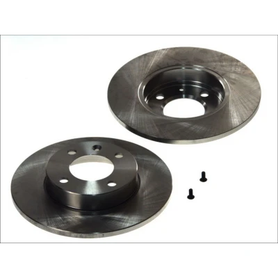 Abbildung von FERODO PREMIER DDF042 Bremsscheibe 239 10 4 100 voll geölt mit Schrauben SEAT: Ibiza 2, Córdoba I Vario, VOLKSWAGEN: GOLF Passat B3/B4 Estate