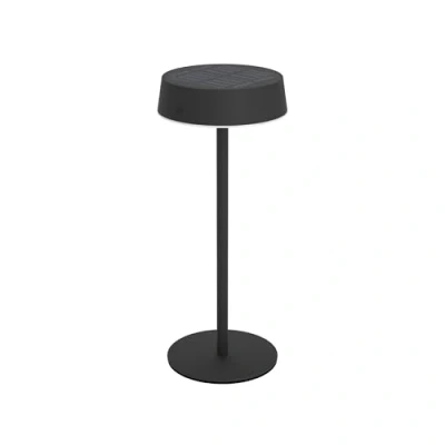 Abbildung von EGLO LED Solar Tischleuchte außen Simeri, kabellose Akku Tischlampe touch dimmbar, Solarlampe Outdoor aus Metall in Schwarz, warmweiß, neutralweiß, kaltweiß, IP54