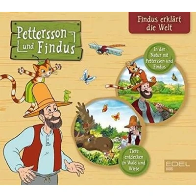 Abbildung von Pettersson und Findus: Doppel Box Findus erklärt Die Welt: in der Natur mit + Tiere entdecken Wald Wiese Original Hörspiele