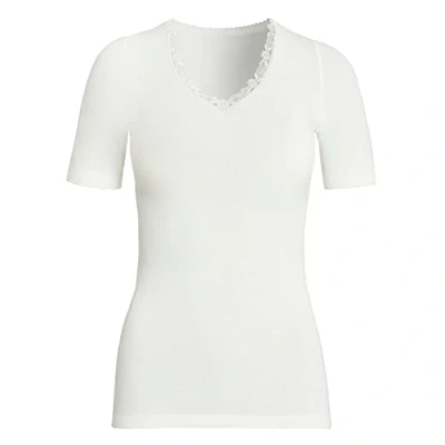 Abbildung von Susa Damen Angora Spenzer S8050920 Thermounterwäsche Oberteil, Wollweiß, XXL EU