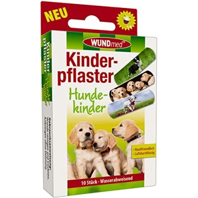 Abbildung von Kinderpflaster Hundekinder