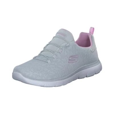 Abbildung von Skechers Sport Summits Sneaker low, Damen, Größe: 42, Light grey/lavender trim Schuhe