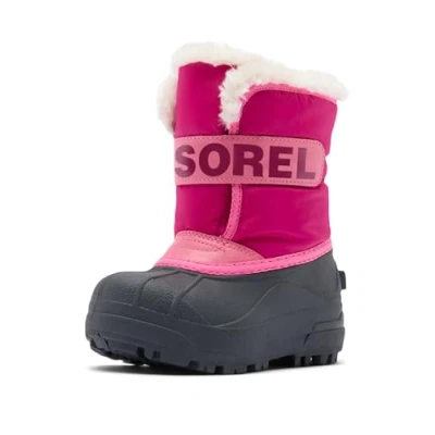 Abbildung von Sorel Unisex Kinder Snow Commander Boot Schneestiefel, Tropic Pink Deep Blush Toddler Collection 2024, 29 EU