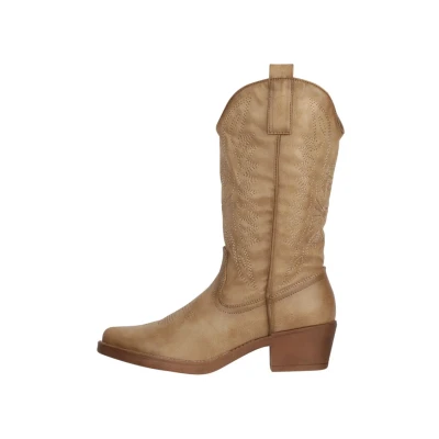 Abbildung von Elara Plateaustiefelette, Damen, Größe: 41, Khaki Schuhe