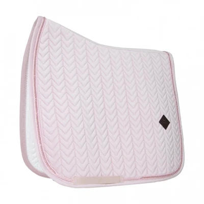Abbildung von Kentucky Horsewear Dressurschabracke Samt Perlen Rosa