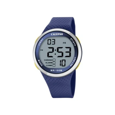 Abbildung von Calypso Unisex Analog Quarz Uhr mit Kunststoff Armband K5785/3