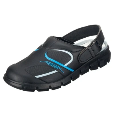 Abbildung von Abeba Clog 7331 Dynamic Mikrofaser, schwarz/blau zertifiziert, 42