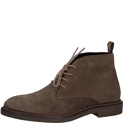 Abbildung von MARCO TOZZI by Guido Maria Kretschmer Herren Stiefeletten zum Schnüren aus Wildleder Elegant, Braun (Muscat), 43