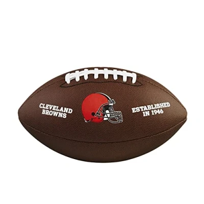Abbildung von Wilson American Football NFL TEAM LOGO, Offizielle Größe, Mischleder