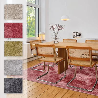 Abbildung von ASTRA Teppich »Stevie 250«, rechteckig, 9 mm Höhe, weicher Kurzflor, gewebt, Wohnzimmer, Schlafzimmer