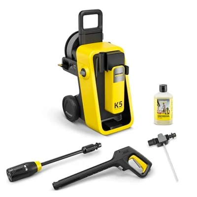 Abbildung von Kärcher K 5 Comfort Premium, Senkrecht, m, Gelb, Aluminium, 500 l/h, 145 bar
